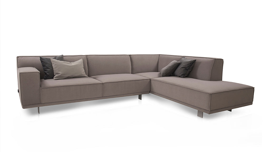 Canapé AERO MERIDIAN — détail surpiqûres décoratives