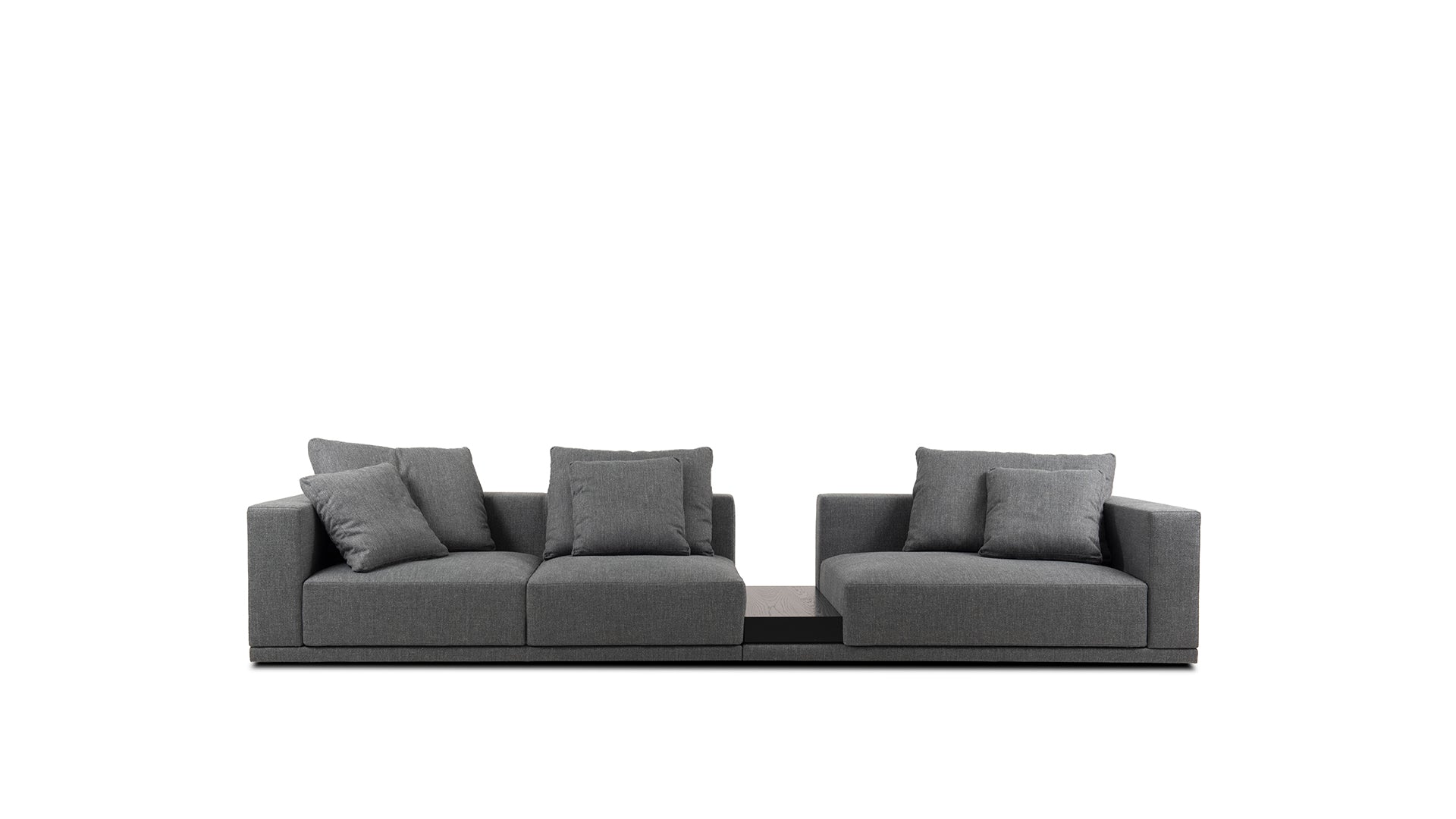 Canapé CLASSIC LOW MERIDIAN — vue de profil studio